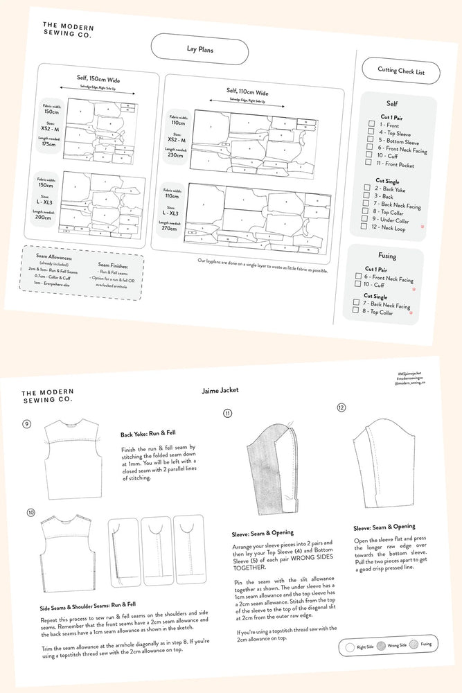 JAIME JACKET • PDF Pattern