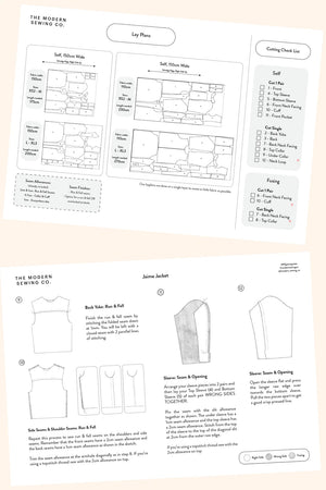 JAIME JACKET • PDF Pattern