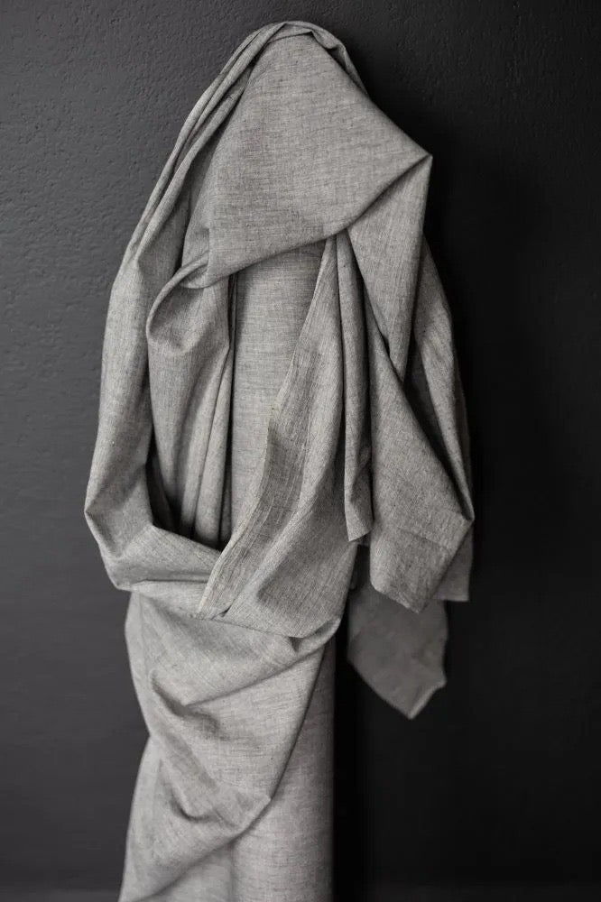 INDIAN COTTON • Rainy Days Chambray $39.00/metre