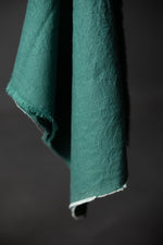 ORGANIC DENIM 10oz • Jade Green $65.00/metre