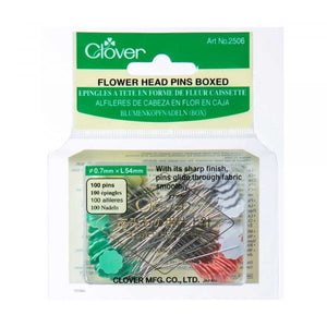 FLOWER HEAD PINS • BOXED