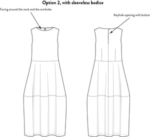 BARREL DRESS • Pattern