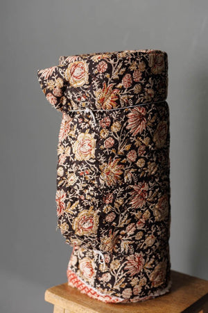 ORGANIC INDIAN COTTON • QUILT • Leela / Vacation Block SALE $73/per metre