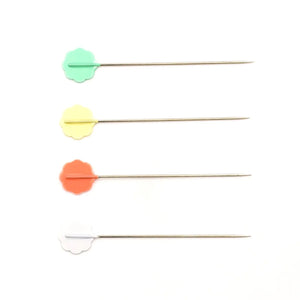 FLOWER HEAD PINS • BOXED