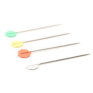 FLOWER HEAD PINS • BOXED