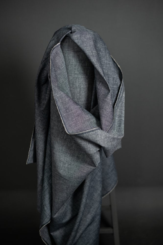 ECO HEMP/COTTON • EVERYDAY DENIM CHAMBRAY $64.00/metre