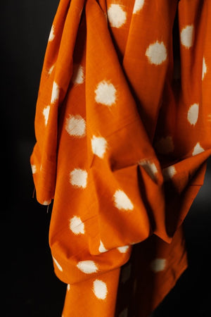 COTTON IKAT • Turmeric  by Merchant & Mills online at Pattern Scissors Frock.