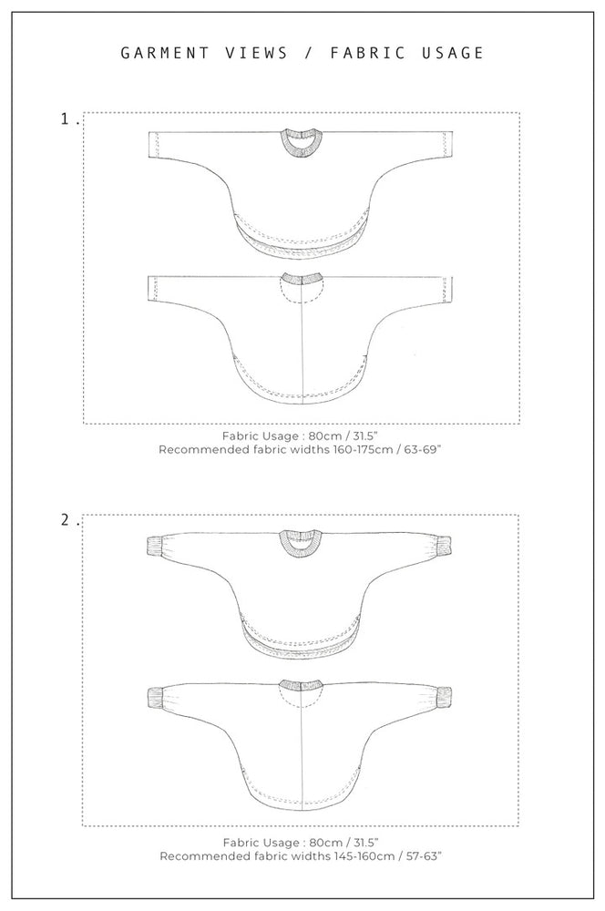 ZERO WASTE Jumper • PDF Pattern