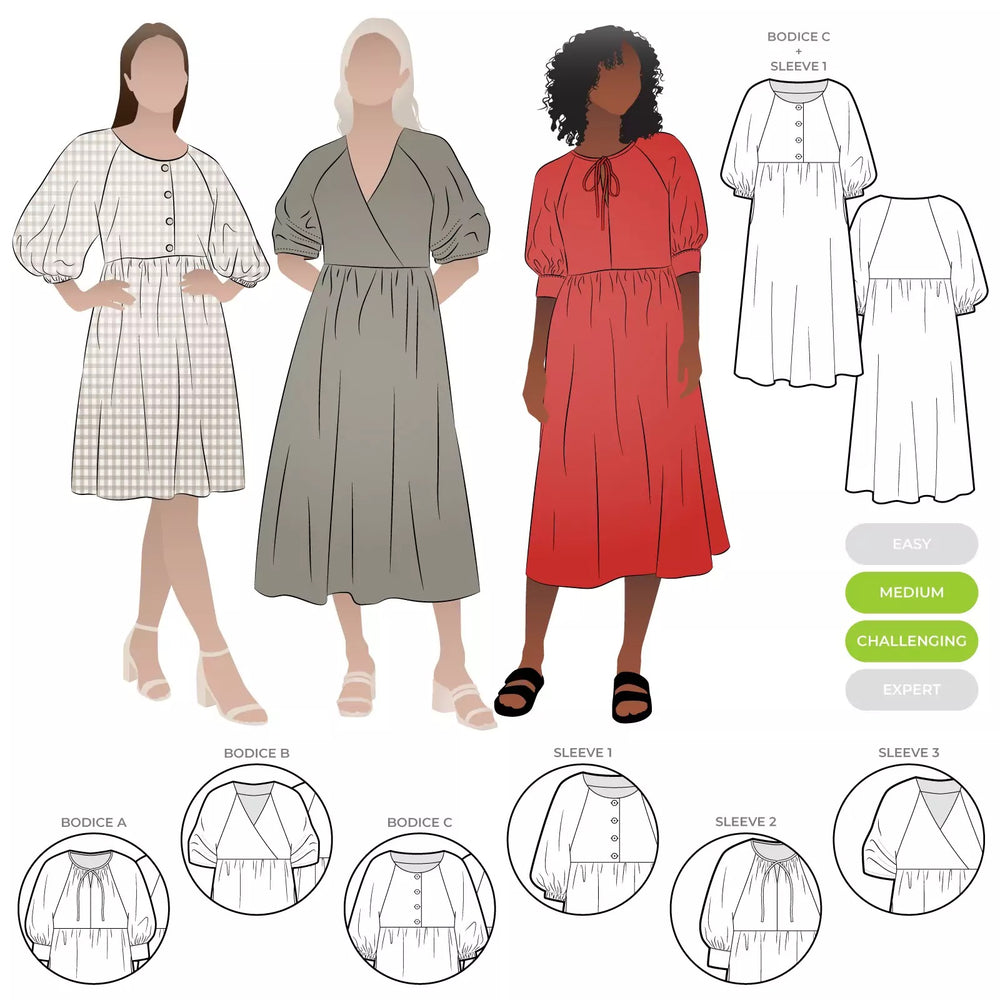 HOPE DRESS EXTENSION PACK • Pattern