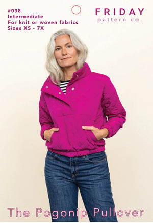 THE POGONIP PULLOVER • Pattern