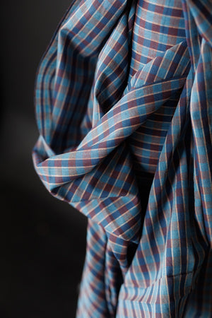 INDIAN COTTON • HANDLOOMED •  Beetle Bum $46.00/metre