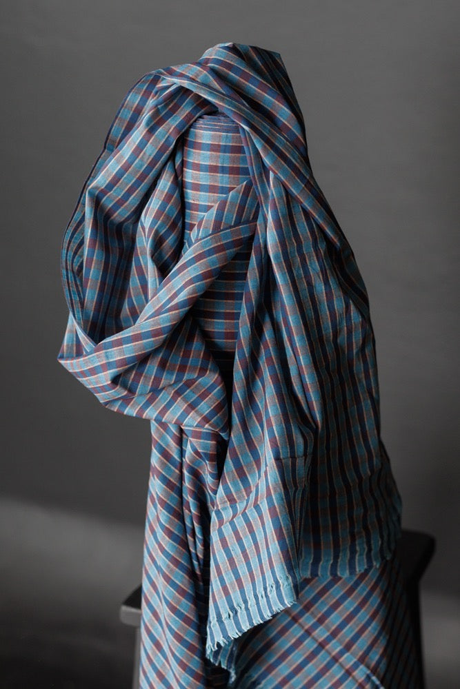 INDIAN COTTON • HANDLOOMED •  Beetle Bum $46.00/metre