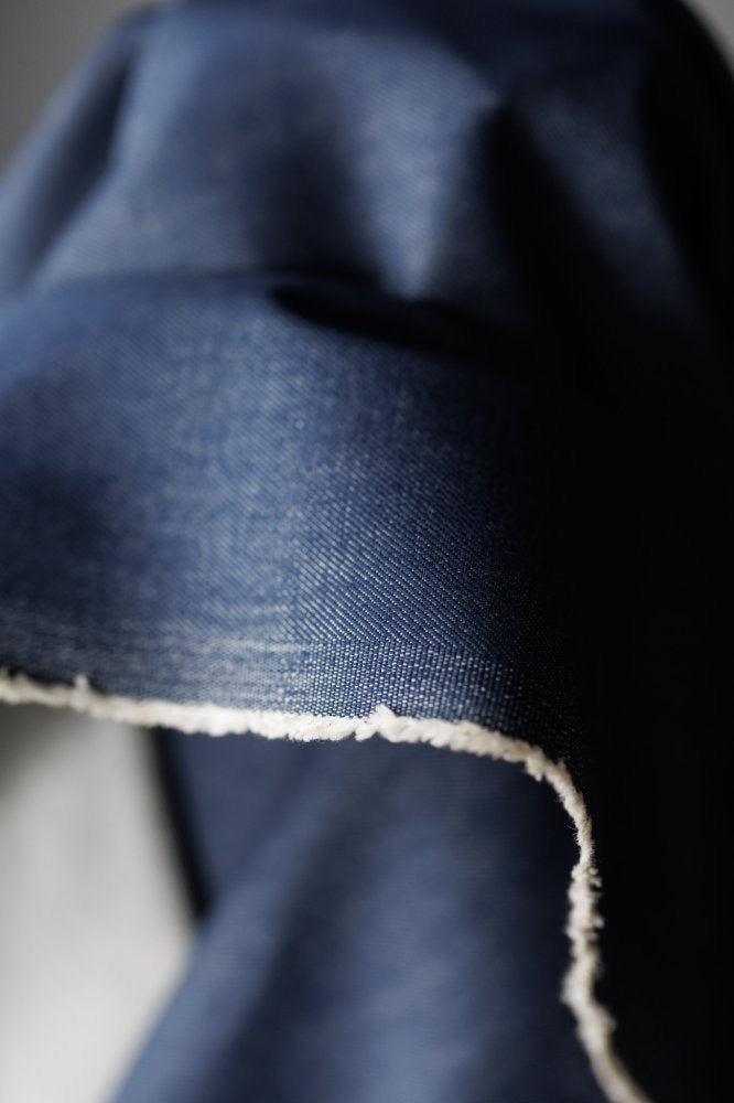 ORGANIC DENIM 12oz • Classic Blue $65.00/metre