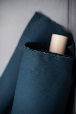 DRY ORGANIC COTTON OILSKIN • Midnight $79.00/metre