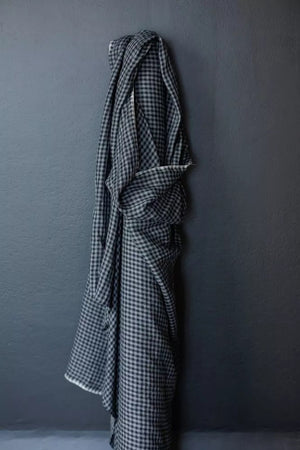 Studio Gingham Linen by Merchant & Mills at Pattern Scissors Frock Australia