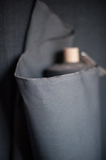 DRY ORGANIC COTTON OILSKIN • Urban Grey $79.00/metre