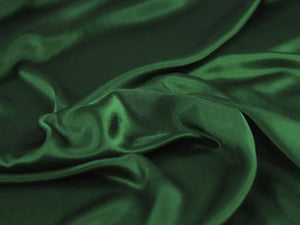 VISCOSE ECOVERO™ SATIN • BARDOT • Emerald $49.00/metre