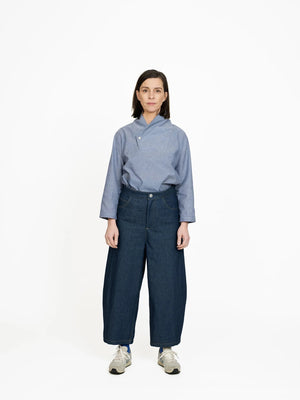 BARREL-LEG TROUSERS • Pattern