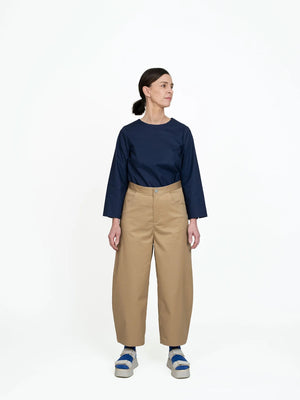 BARREL-LEG TROUSERS • Pattern