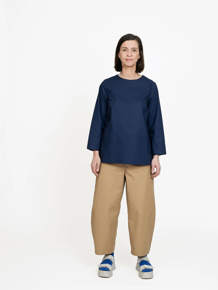 BARREL-LEG TROUSERS • Pattern