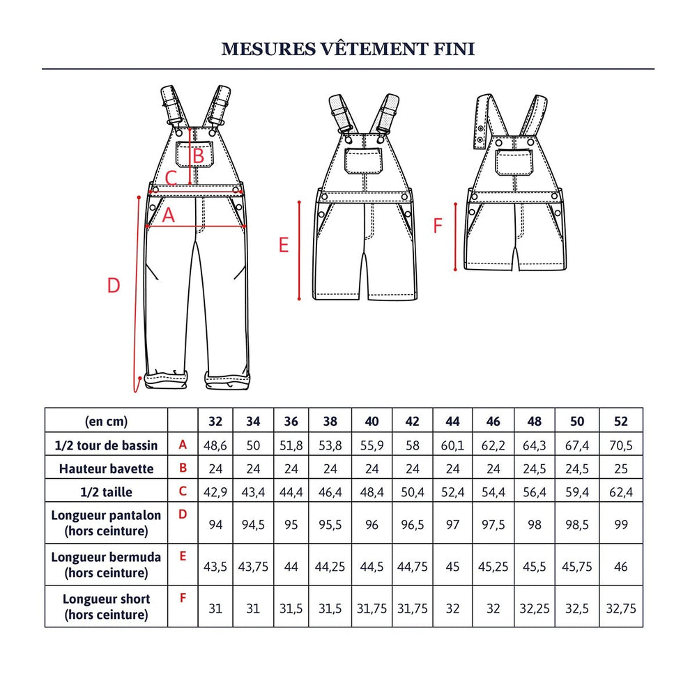 Lyon Overalls sewing pattern by Ikatee at Pattern Scissors Frock Australia