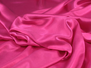 VISCOSE ECOVERO™ SATIN • BARDOT • Magenta $49.00/metre