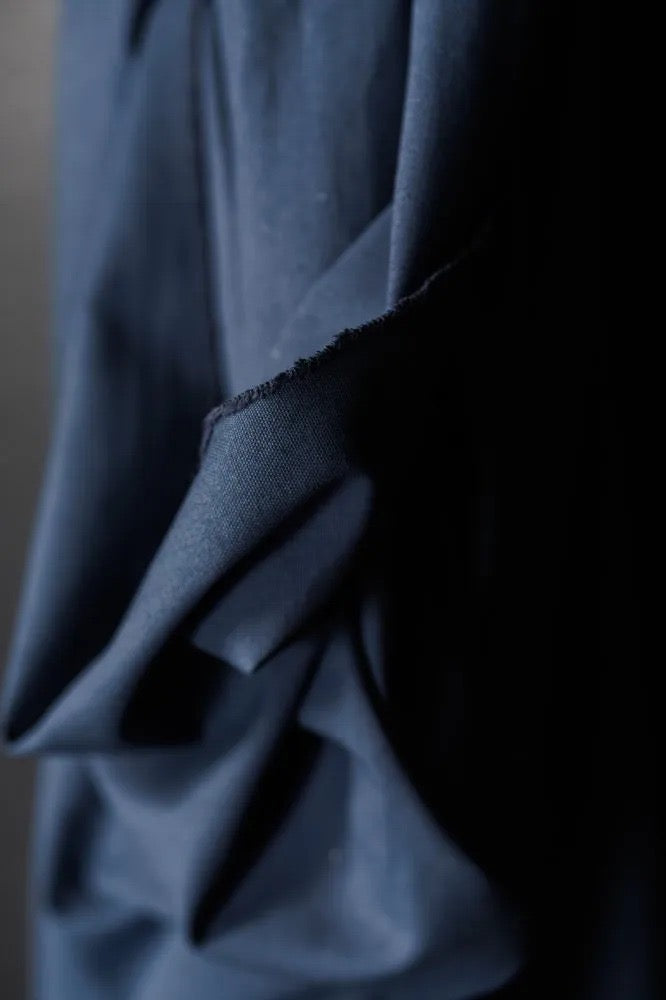SOFT COTTON CANVAS • Beck Blue • Remnant 77cm