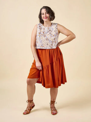 AZURE DRESS, SKIRT & TOP • Pattern