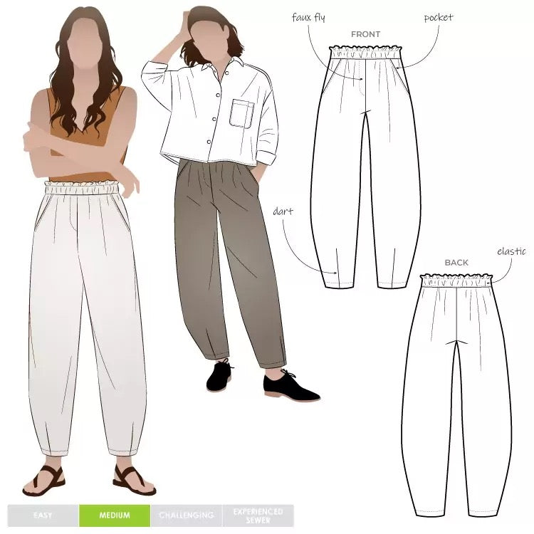 BARRY WOVEN PANT • Pattern