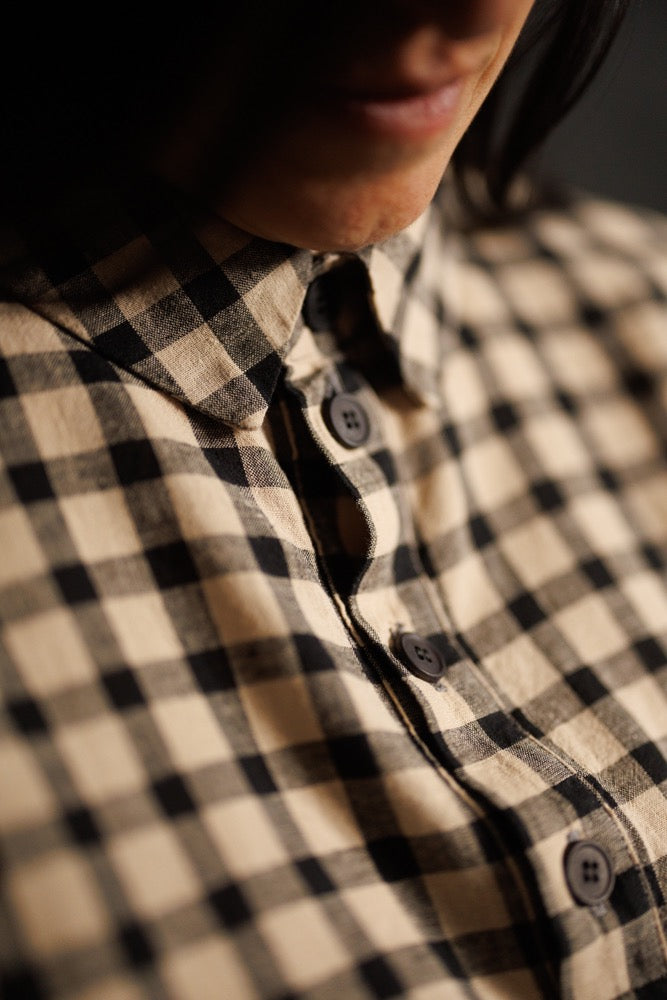 COTTON/LINEN • PIPER GINGHAM $45.00/metre