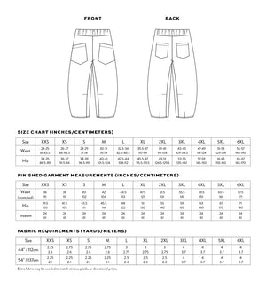ARCHER WORK PANTS • PDF Pattern