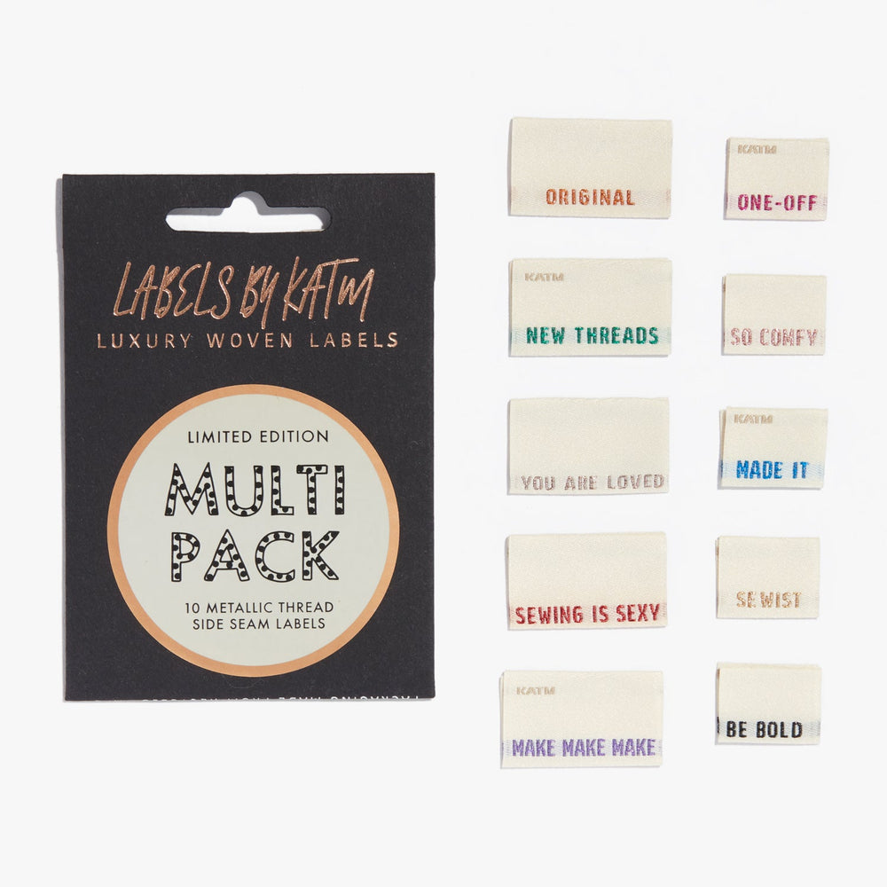 MULTI PACK • Woven Labels