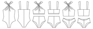 KAIA SWIMSUIT • Pattern