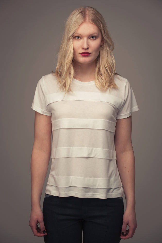 LAURIE PLEATED TEE • PDF Pattern