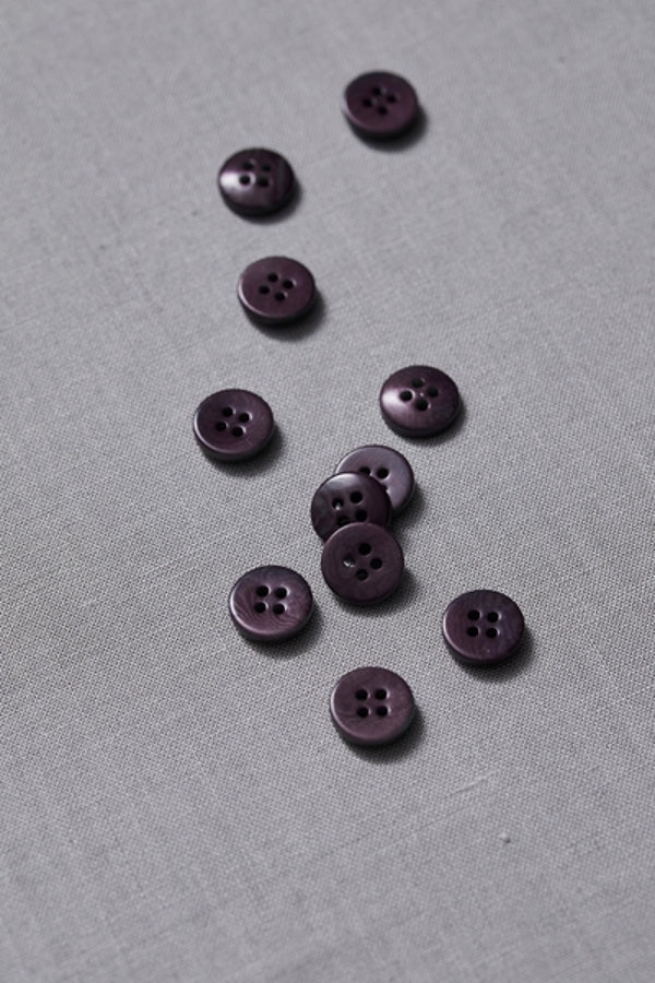COROZO BUTTONS • Purple Night • 11mm or 15mm