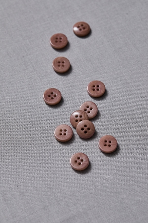 
                
                    Load image into Gallery viewer, COROZO BUTTONS • Old Rose • 11mm or 15mm
                
            