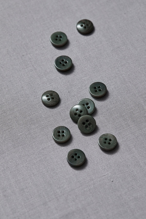 COROZO BUTTONS • Moss • 11mm or 15mm