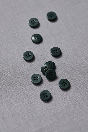 COROZO BUTTONS • Deep Green • 11mm or 15mm