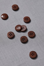 COROZO BUTTONS • Pecan • 11mm or 15mm