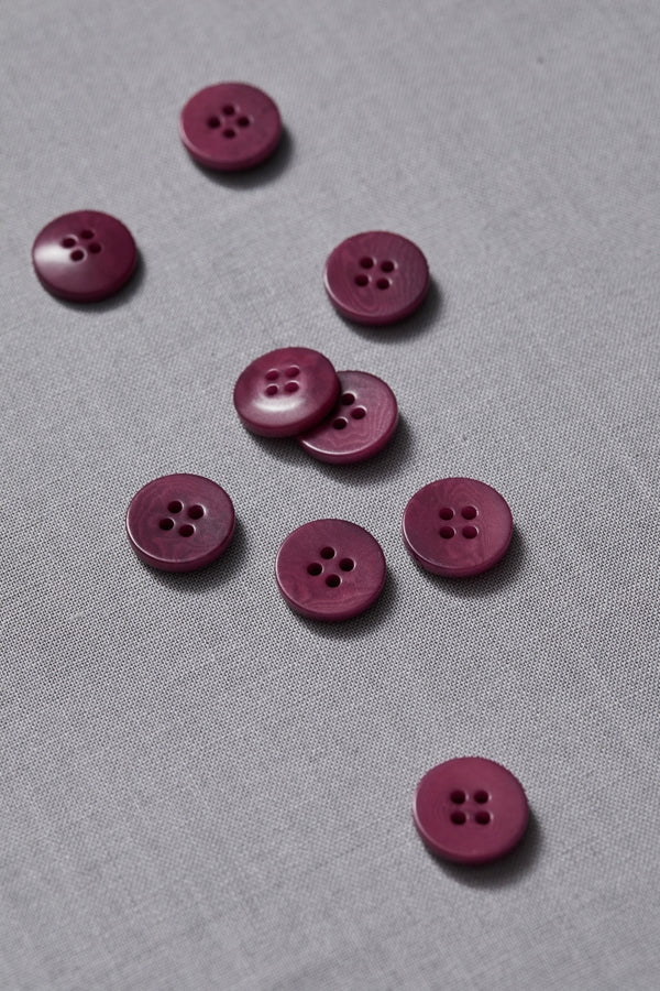COROZO BUTTONS • Cherry • 11mm or 15mm