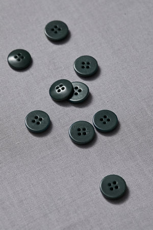 COROZO BUTTONS • Deep Green • 11mm or 15mm