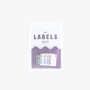 ME MADE • SIDE SEAM • Woven Labels