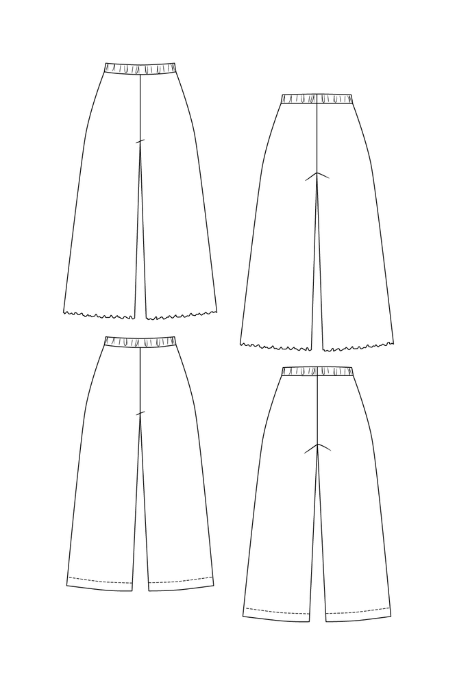 OLO TEE & PANTS SET • PDF Pattern