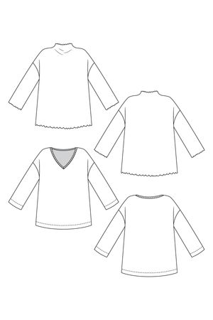 OLO TEE & PANTS SET • PDF Pattern