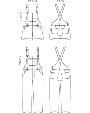 
                
                    Load image into Gallery viewer, RILEY OVERALLS • Pattern
                
            