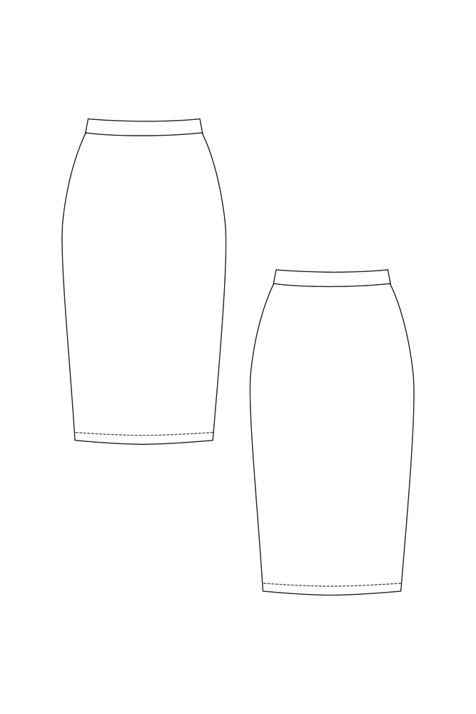 SHADI PENCIL SKIRT • PDF Pattern