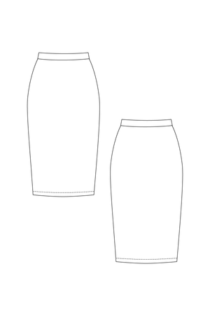 SHADI PENCIL SKIRT • PDF Pattern