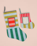 QUILTED POCKET STOCKING • PDF Pattern
