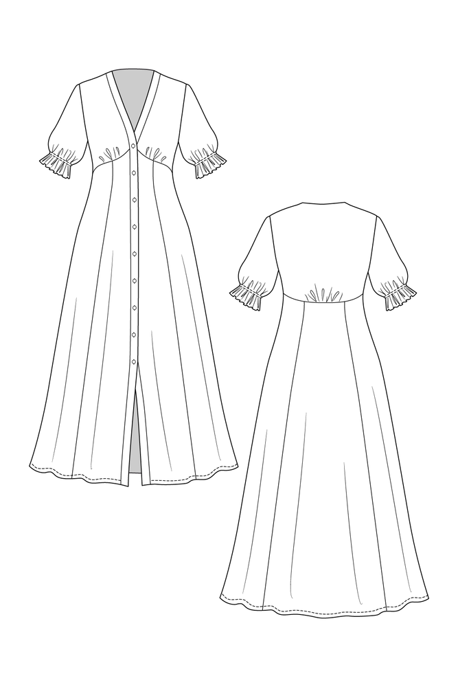 TAIKA BLOUSE DRESS • PDF Pattern