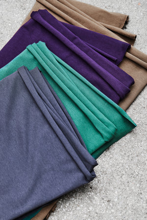 ORGANIC SINGLE JERSEY • Grape $40.00/metre